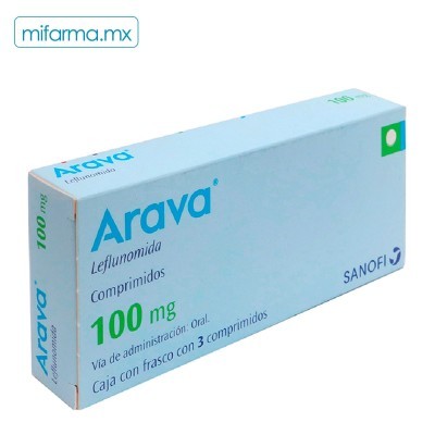 Arava 100mg c/3 comp