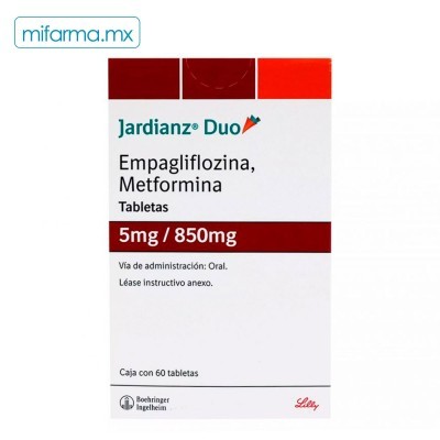 Jardianz Duo 5mg / 850mg c/60 tab