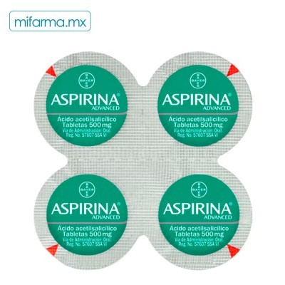 Aspirina Advanced 500mg c/20 tab