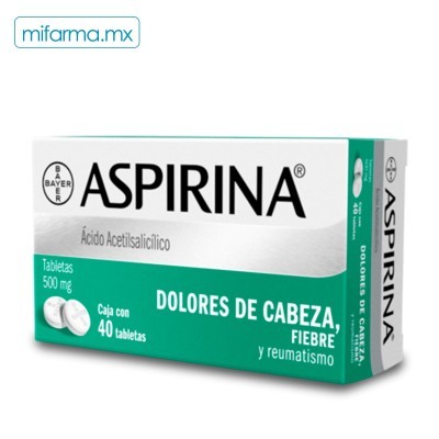 Aspirina 500mg c/40 tab