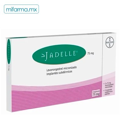 Jadelle 75mg c/2 Implantes Subdérmicos