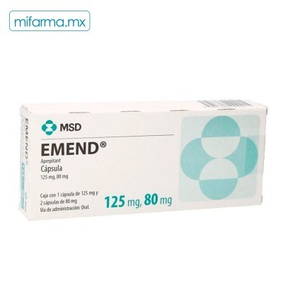 Emend 125 mg/80 mg c/3 cap