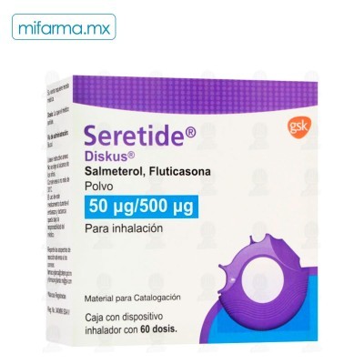 Seretide Diskus 50/500 mcg c/60 dosis