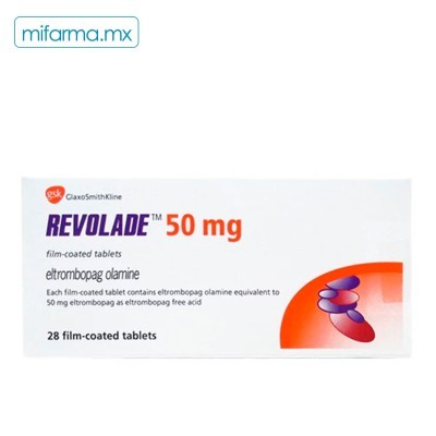 Revolade 50mg c/28 tabletas