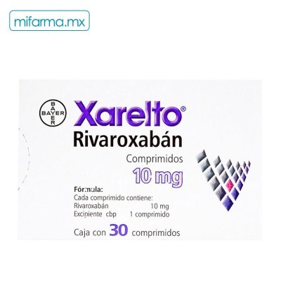 Xarelto 10 mg c/30 comprimidos