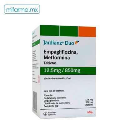 Jardianz Duo 12.5mg / 850mg c/60