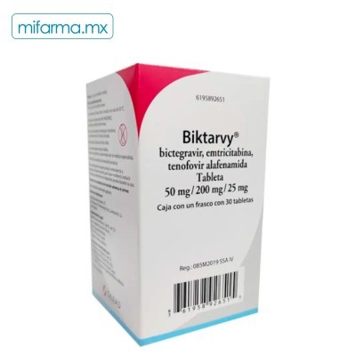 Biktarvy 50mg / 200mg / 25mg c/30 Tab