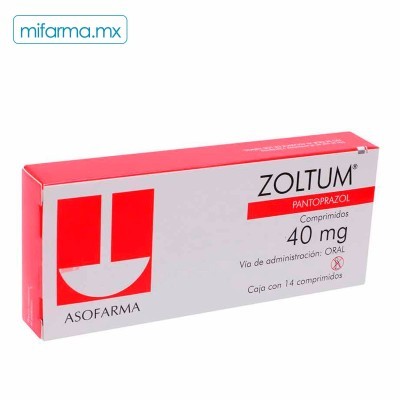 Zoltum 40 mg 14 tabletas