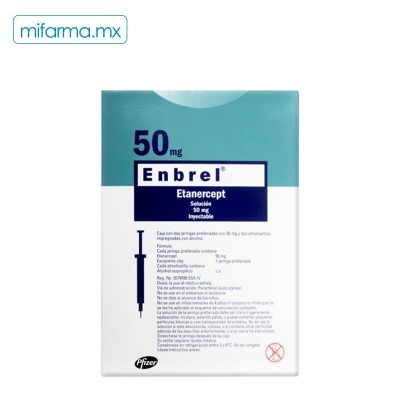Enbrel 50mg c/2 Jeringas prellenadas