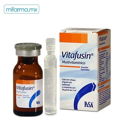 Vitafusin Multivitaminico c/1 Amp de 5ml