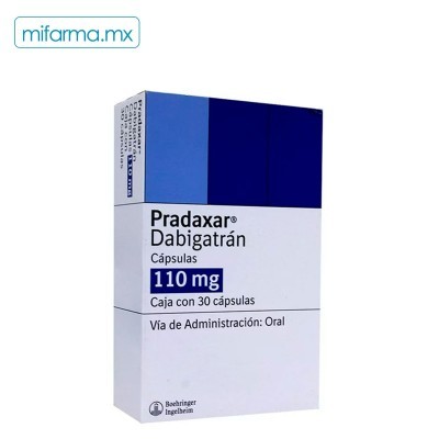 Pradaxar 110 mg 30 cápsulas