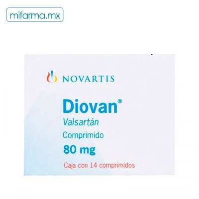 Diovan 80mg c/14 comprimidos