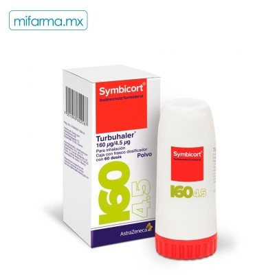 Symbicort 160/4.5mcg Frasco c/Dosificador para...