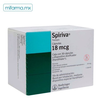 Spiriva 18mcg c/30 cap y Dosificador