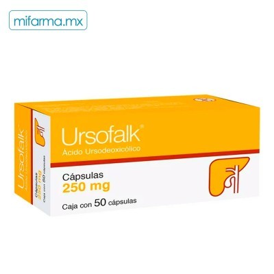 Ursofalk 250 mg 50 cap