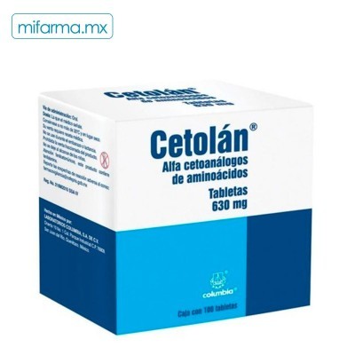 Cetolán 630mg c/100 Tab
