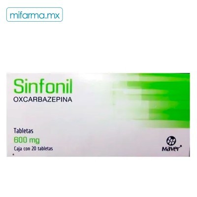 Sinfonil Oxcarbazepina 600mg c/20 tab