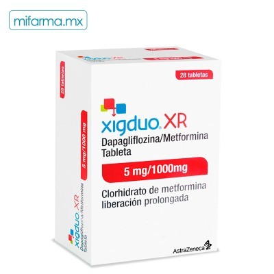 Xigduo XR 5mg/1000mg c/28 Tab