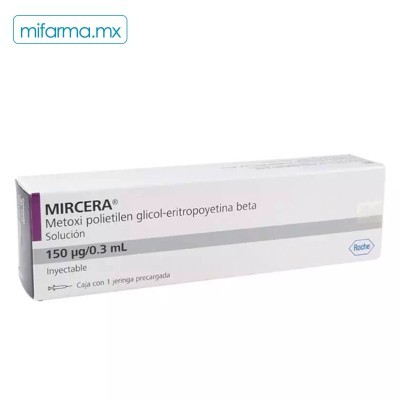 Mircera 150 mcg/0.3ml c/1 Jeringa prellenada
