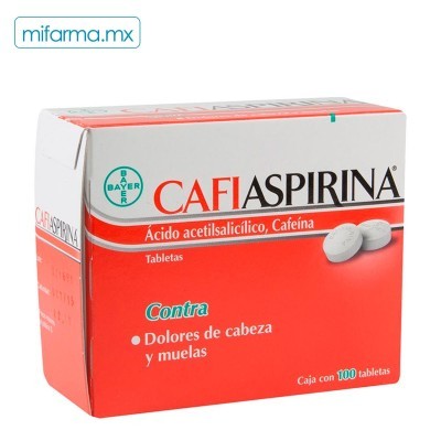 Cafiaspirina 500mg / 30mg c/100 Tab