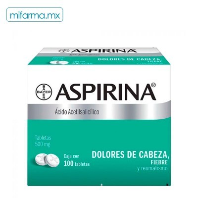 Aspirina 500mg c/100 tab