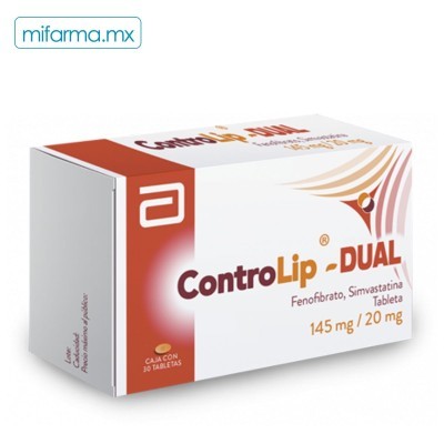 Controlip Dual 145mg/20mg c/30 Tab