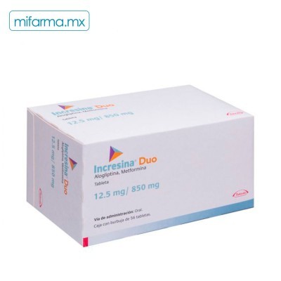 Incresina Duo 12.5/850mg c/56 Tab