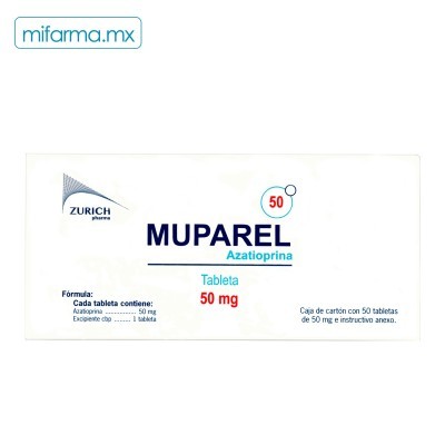 Muparel 50mg c/50 tabletas