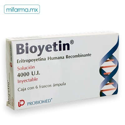 Bioyetin Eritropoyetina Humana Recombinante...
