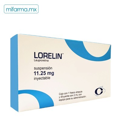 Lorelin 11.25mg c/1 frasco ámpula