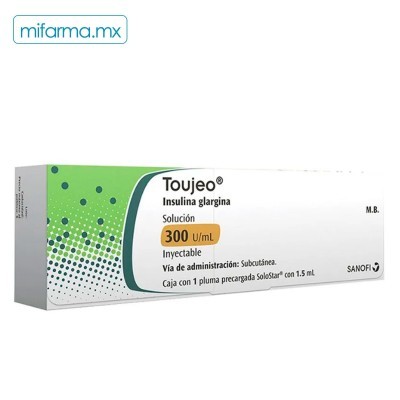 Toujeo 300U/ml c/1 pluma de 1.5ml