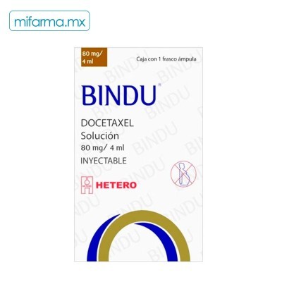 Bindu 80mg/4ml Inyectable c/1 Ampula