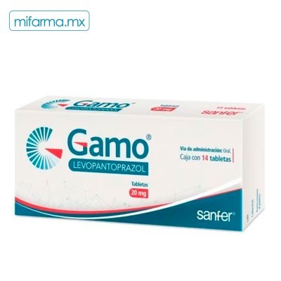 Gamo Levopantoprazol 20mg c/14 tab
