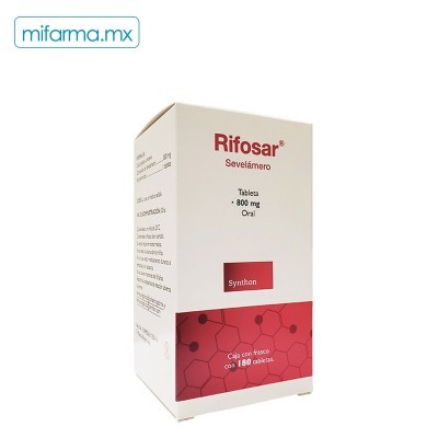 Rifosar 800mg c/180 tabletas