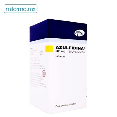 Azulfidina 500mg c/60 tab