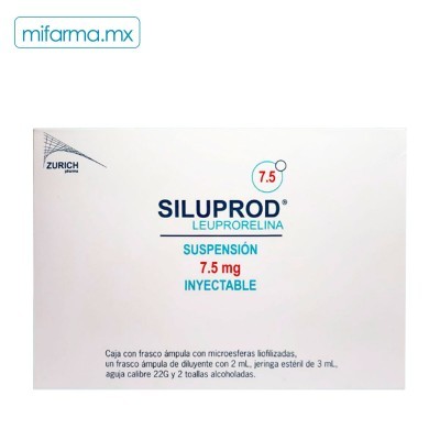 Siluprod 7.5 mg c/1 frasco ámpula