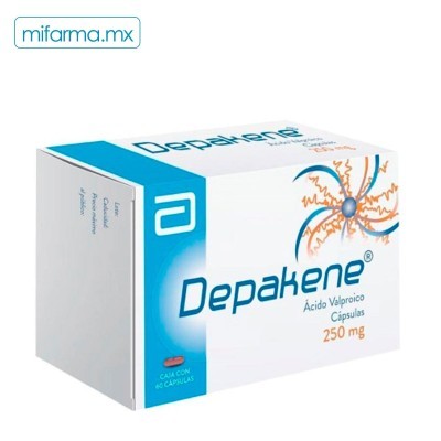 Depakene 250mg c/60 cap