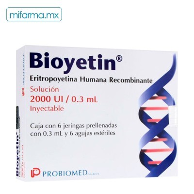 Bioyetin Eritropoyetina Humana Recombinante...