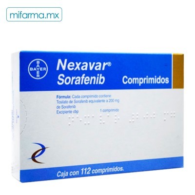 Nexavar 200mg c/112 tabletas