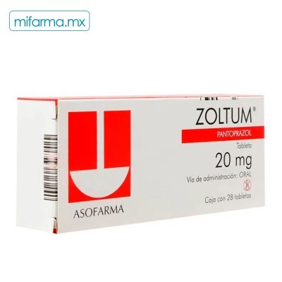 Zoltum 20 mg 28 tabletas