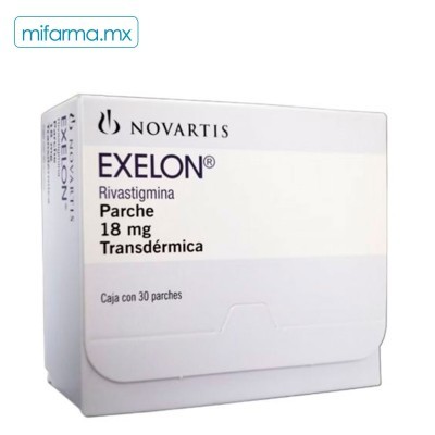 Exelon 18 mg c/30 parches