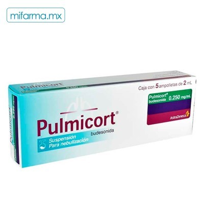 Pulmicort 0.250mg c/5 Amp de 2ml