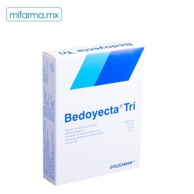 Bedoyecta Tri Iny c/5 Jeringas de 2ml c/u