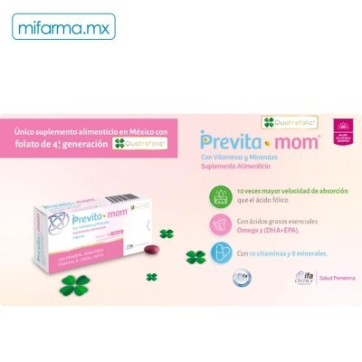 Previta Mom c/30 Cápsulas